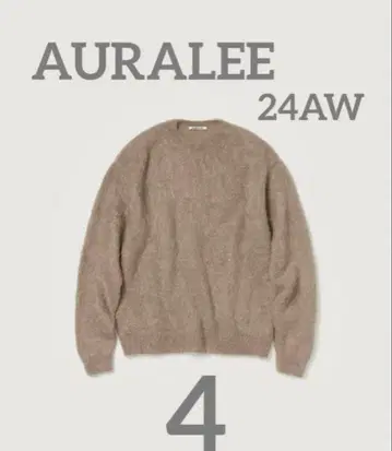 오라리 모헤어 니트