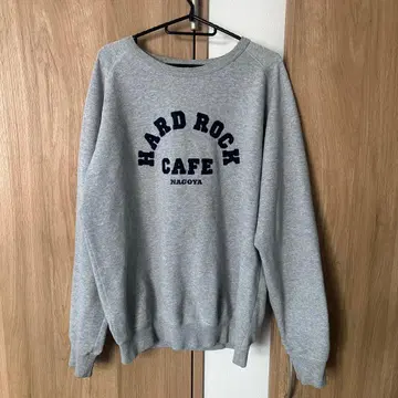 HARD ROCK CAFE 맨투맨 그레이