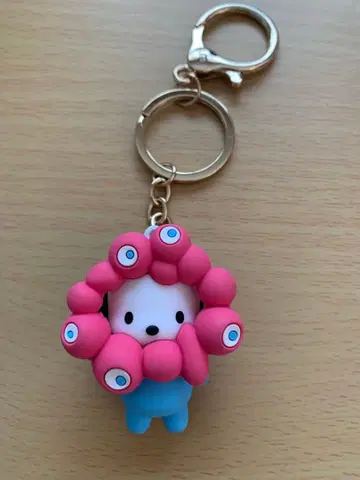 만박 미야쿠미야쿠 산리오 입체 마스코트 키링 포차코