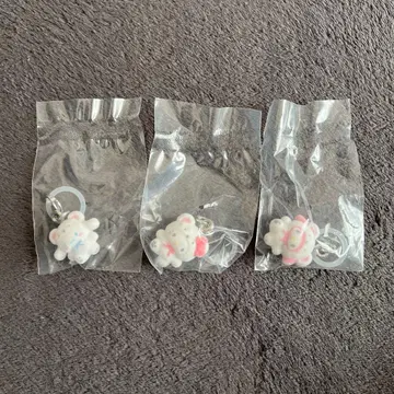 산리오 포근포근 스노우 메지루시 액세서리