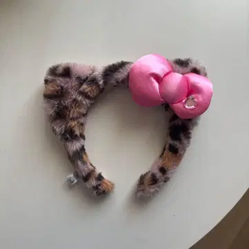 USJ 키티 표범 무늬 머리띠