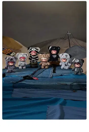 HIRONO Road Journal 시리즈 봉제 인형 펜던트