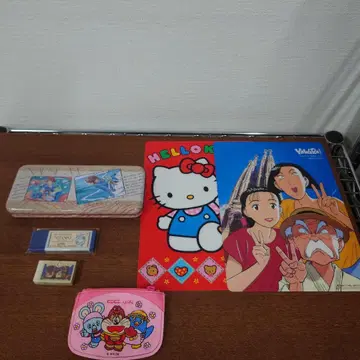 쇼와 레트로 레어 필기구 동전 지갑 묶음 판매