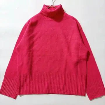 24년제 Spick & Span 울 캐시미어 터틀넥 풀오버