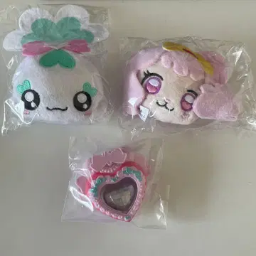 프리큐어 봉제 인형 헤어 클립