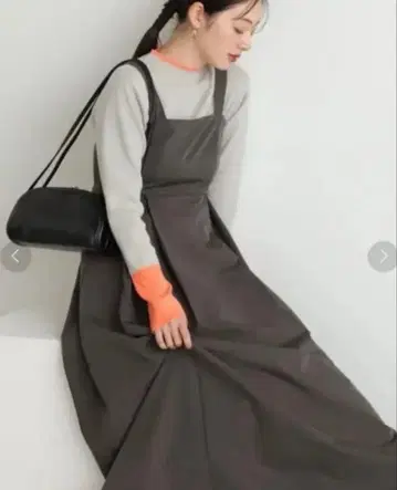 N 내추럴 뷰티 베이직 볼륨 점프 스커트 원피스