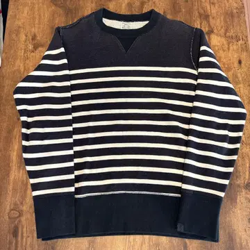 루프 휠러 보더 맨투맨 S 사이즈