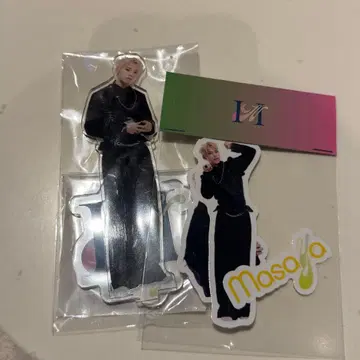 INI 기무라 마사야 아크릴 스탠드 스티커 세트