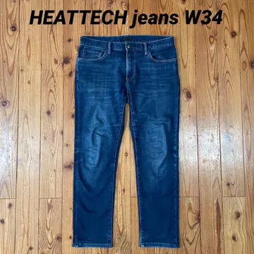 UNIQLO 히트텍 청바지 W34 단종 울트라 스트레치 웜 팬츠