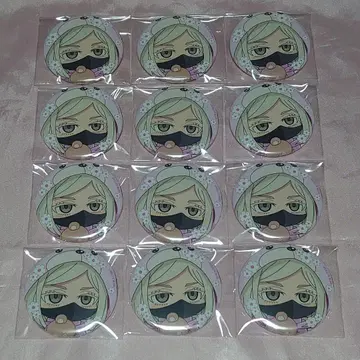 도쿄 리벤저스 파보테리아 플라워 베어 캔뱃지 산즈 하치야