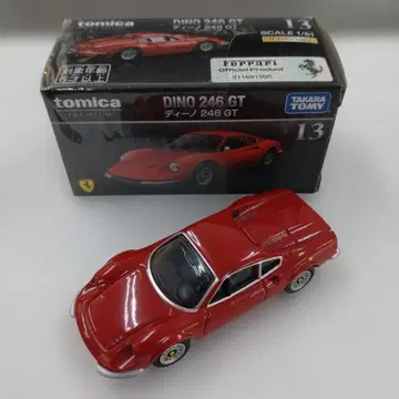 토미카 DINO 246 GT 빨간색 1/64 스케일