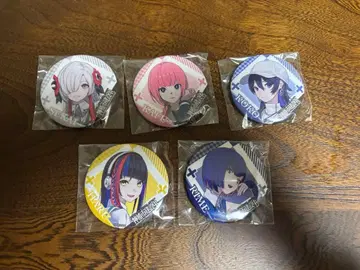 카미츠바키시 건설 중. 패밀리마트 캔뱃지 5종 세트