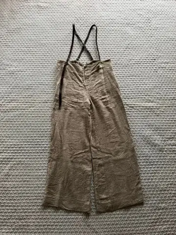 emic:etic 서스펜더 팬츠 린넨 사이즈 2