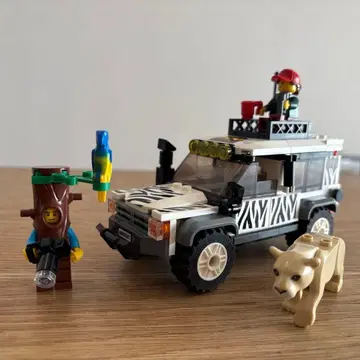 레고 시티 사파리 오프로더 60267 사자 앵무새 카메라