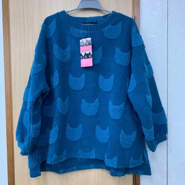 마타노 아츠코 아주 따뜻한 보아 소재 상의 LL 사이즈