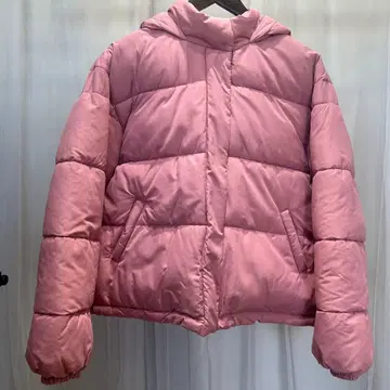 숏 다운 자켓 / M / 핑크