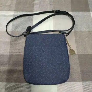 호와이 WHY 숄더백 네이비 바이컬러