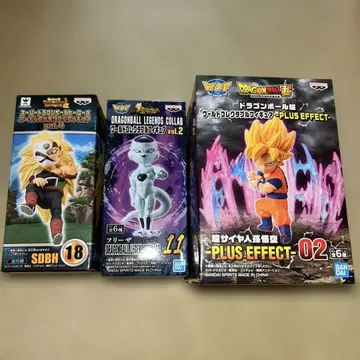 드래곤볼 초 월드 컬렉터블 피규어 3세트