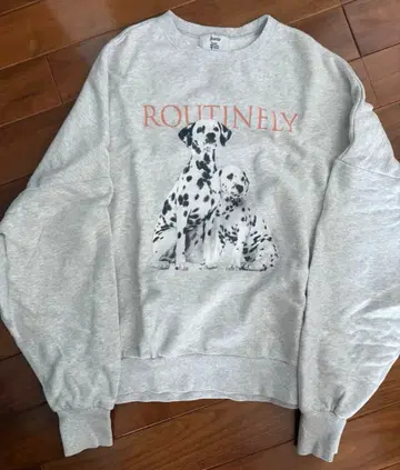 Jouetie 달마시안 프린트 맨투맨