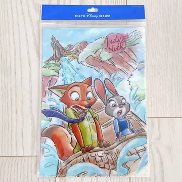 [ 미개봉 새상품 ] 주토피아 클리어 파일 4장 세트 8패턴