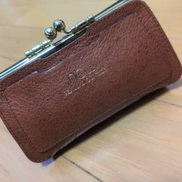 새상품 일본제 소가죽 now genuine cowskin 가마구치 지갑