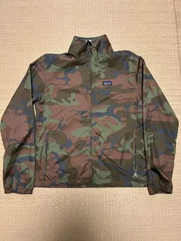 patagonia 나일론 자켓 카모 패턴