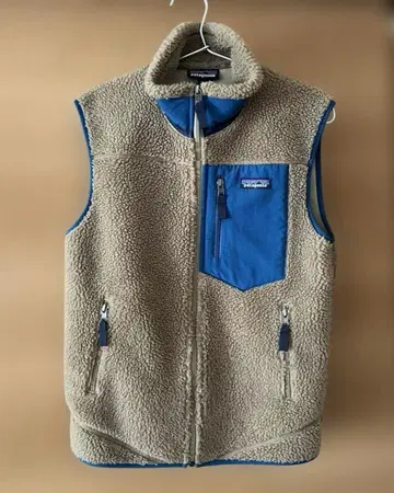 Patagonia 플리스 베이지 베스트