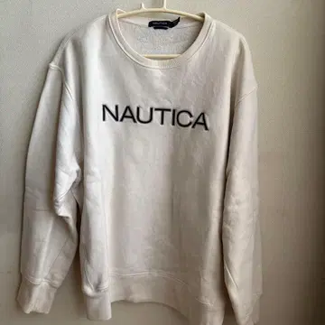 구제 의류 NAUTICA 화이트 맨투맨 XL