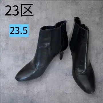 23구 사이드 고어 부츠 숏부츠 힐 MADE IN JAPAN