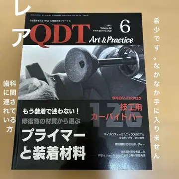 [레어] QDT Art & Practice 6 2015년