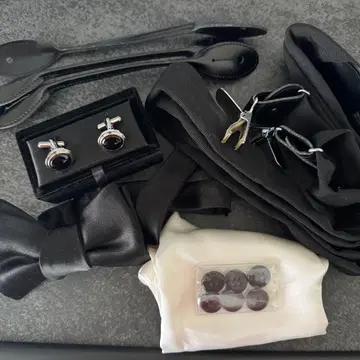 트리트 드레싱 신랑 소품