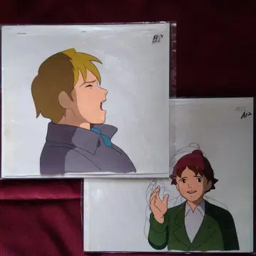 로미오의 푸른 하늘 애니메이션 셀화