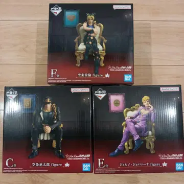 제일복권 죠죠의 기묘한 모험 죠죠 월드 피규어 세트
