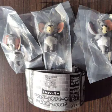 톰과 제리 제리와 타피가 있는 집 피규어 3개 세트