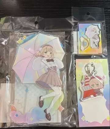 시구레 우이 도쿄 타워 콜라보 입체 아크릴 스탠드 지역 한정 키링 세트