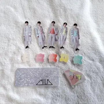 M!LK FC 한정판 Jewel 아크릴 스탠드 세트
