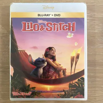 릴로 & 스티치 실사판 블루레이 + DVD 2매 세트