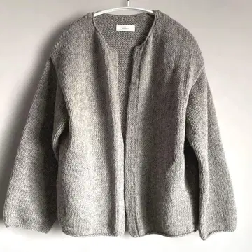 카구레 kagure 페루 크루넥 가디건