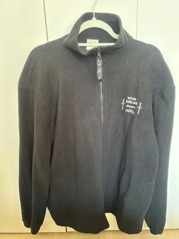 플리스 자켓 다크 그레이