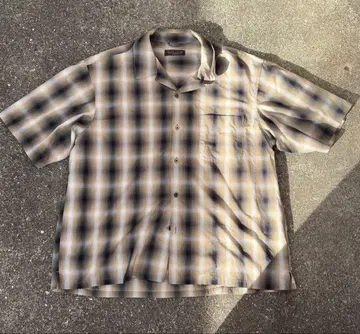 FREAK'S STORE 옴브레 체크 셔츠