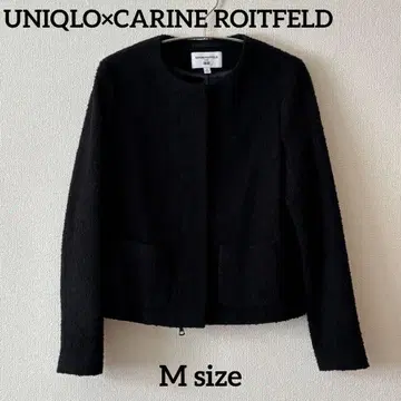 UNIQLO CARINE ROITFELD 노카라 자켓 M 유니클로