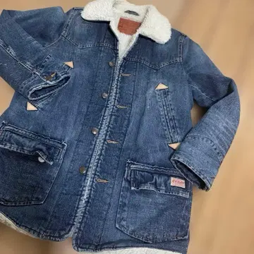 RNA 데님 런치 자켓 보아 안감 G 자켓 데님 블루 S