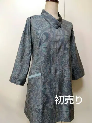 오시마 명주 리메이크 - * - 모던, 스탠드 카라 튜닉