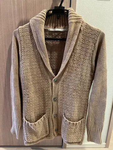 TETE HOMME 베이지 가디건