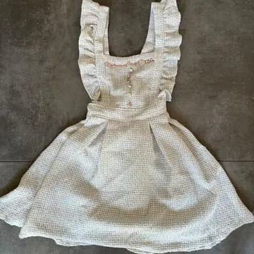 체크 무늬 원피스