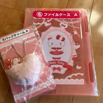 헬로키티 제일복권 파일 케이스 백참