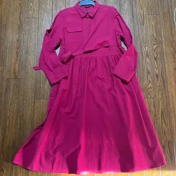 cachette 원피스 겨울 상품 샘플 핑크