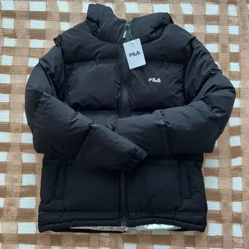 휠라 FILA 뒷면 알루미늄 충전솜 후드 자켓 아우터 다운