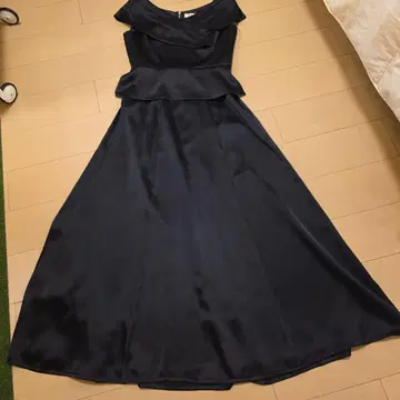 AIMER 연주회 블랙 롱 드레스 사이즈 9