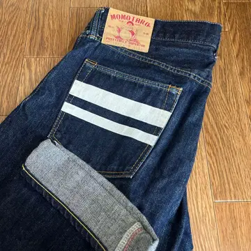 MOMOTARO 복숭아 데님 청바지